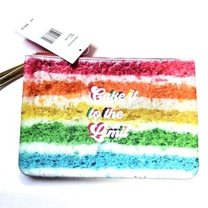 Betsey johnson cake wristlet
